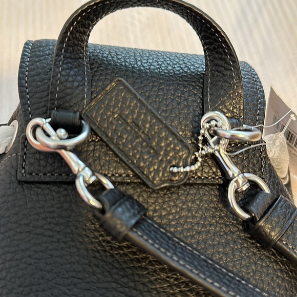 Coach Leather Amelia backpack black - Picture 9 of 15